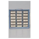 18 Drawer organizer with contents