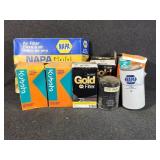Napa and Kubota air and oil filters
