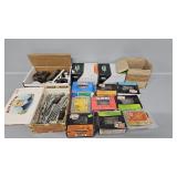 Assortment of screws and nails