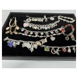 Sterling Charm Braclets with Sterling Charms,