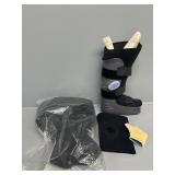 Medical boot , knee braces