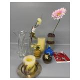 Assorted Vases, Christmas crosses, and more