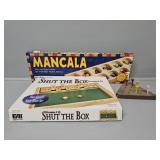 Mancala, Shut the Box, Chalk, Kids Toys