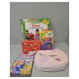 Elmo Foam Puzzle, Jumping Frogs, Metal Lunch