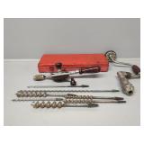Bernzomatic Socket Set, Hand Drill, Drill Bits