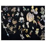 Grouping of Pierced Earrings:Sterling