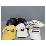 Ball hats , bucket hats