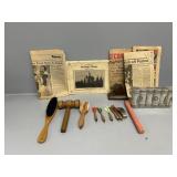 1992 Heritage Village Calendar, Fire Starter,