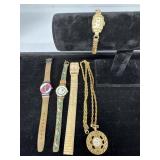 14K Gold Filled Lady Elgin Watch, 10K S and W