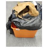 Tote with Leather Piece