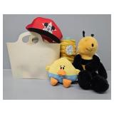 Plastic Blocks, Bubbles, Mickey Mouse Hat,