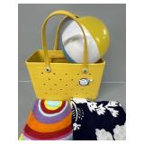 Boggbag Bag, (2) Beach Towels, Beach ball