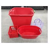 Tote and Organizer Bins