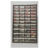 40 drawer Organizer with contents