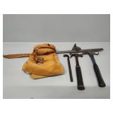 Hammers, Tool Belt, Crow Bar
