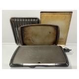 Presto Electric Griddle, Pan & Broiler pan