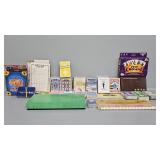 Bridge cards, score pads, Decks of cards