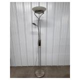 Silver Colored Floor Lamp