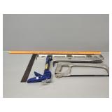 Levels, Caulk Gun, Hand Saw