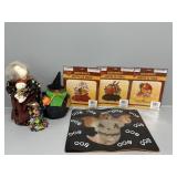 Halloween decorations, Place mats , centerpiece
