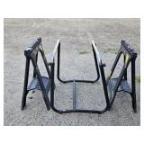 Stanley Saw Horses, Metal Rack