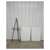 Wooden Easel, Painting Mats