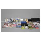 Decks of cards, Bridge set, Dice