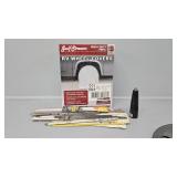 Rv wheel covers, recipricating saw blades