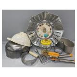 Mid-Century Farber & Shlevan Alum & Ceramic Bowl