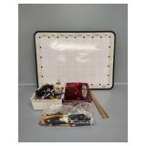 Boone Monthly Board, Pencils, Paper Clips