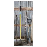 Shovel, Hoe, Small Rake