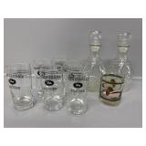 Cut Glass Wine Decanters