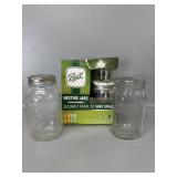 Ball Nesting Jars, (2) Canning Jars