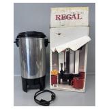 Regal 10-30 cup coffee Maker