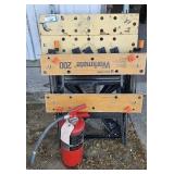 Work Tables, Fire Extinguisher