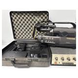 Toshiba Video camera, Kenwood Amplifier