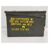 Metal Ammo Box with Belted Blank LC 29