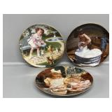 Collector plates- Danbury Mint & Hamilton