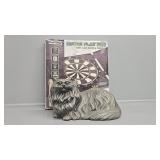 Match Play Dart Board, Ceramic Cat