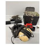 Vintage Metal Box full of assorted wires