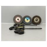 Grinding Wheels, Quick Grip Clamps