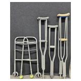 Crutches, Walker, Shower Seat