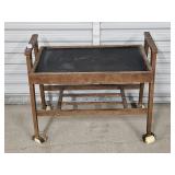 Small Rolling Beverage Cart