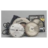 Craftsman 7 1/4 CrossCut Saw, x3 Blades