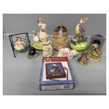 Music Boxes, Small Figurines, Note card
