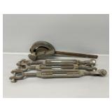 Craftsman Miter Gauge, Turnbuckles