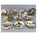 Collectors Studio plates gold trim by John Francis