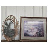 Reichardt Eagle Framed Print, Metal Deer Game
