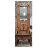 Antique Hall Tree