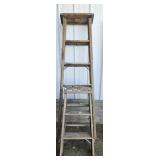 2 Wooden Ladders